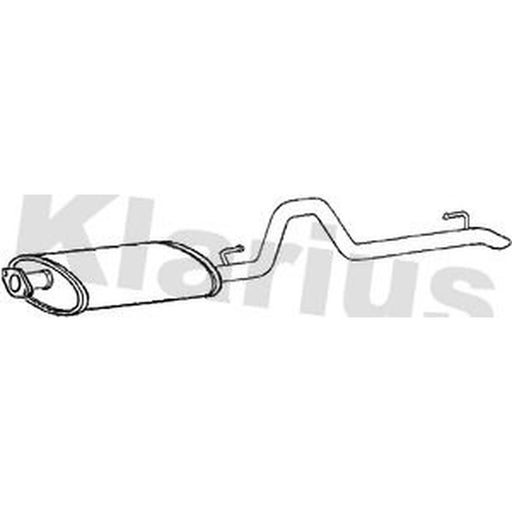 Klarius Box With Tail Pipe Rear CH55J
