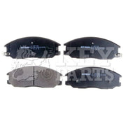 Key Parts 4 x Front Brake Pad Set KBP1789