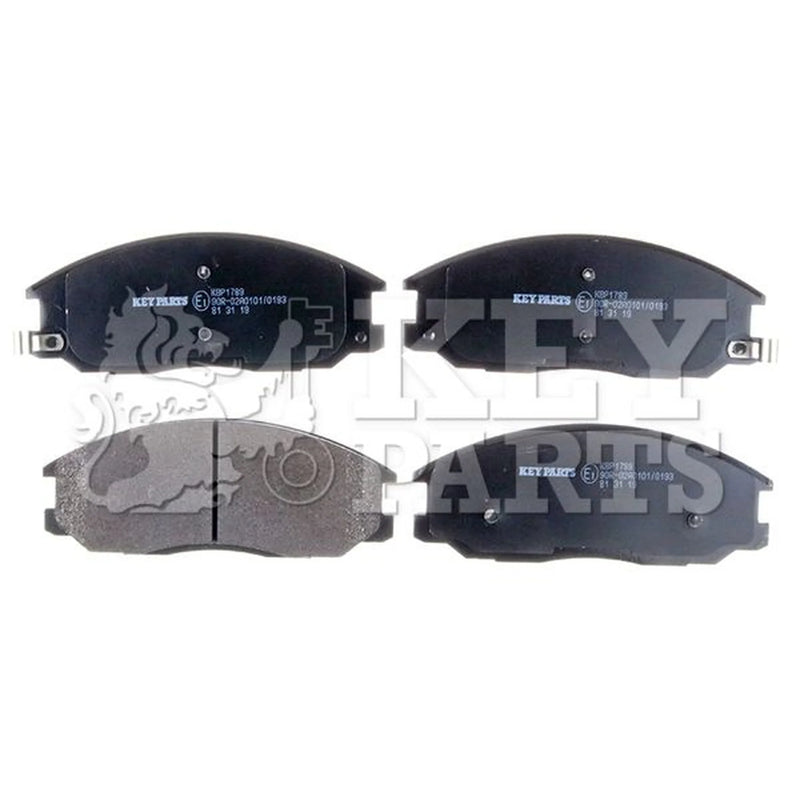 Key Parts 4 x Front Brake Pad Set KBP1789