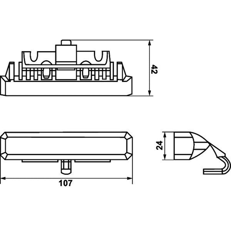 Hella Strobe-Type Beacon High 2XD 012 160-811