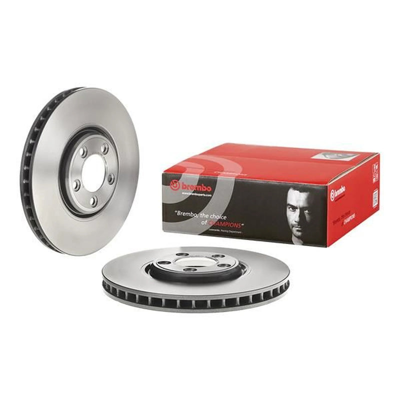 Brembo 2 x Internally Vented Front Brake Discs 09.A528.11