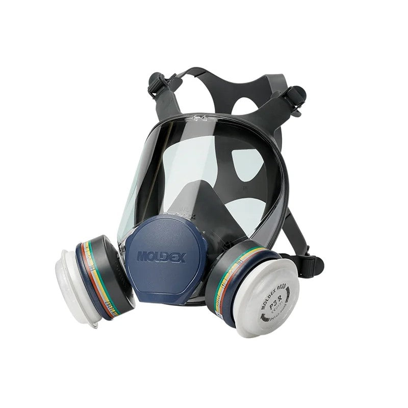 Moldex Series 9000 Full Face Mask (Medium) + 2 x ABEK1P3 R Filters - 943201