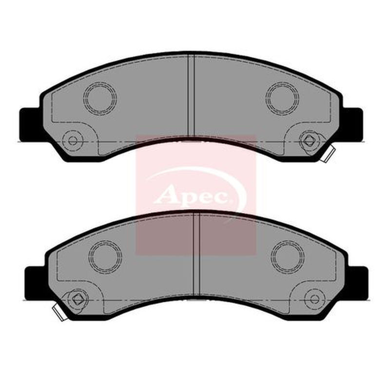 Apec Front Brake Pad Set PAD2476