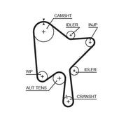Gates Timing Belt & Water Pump Kit KP15686XS-1