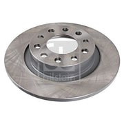 Febi 2 x Solid Rear Brake Discs 43864