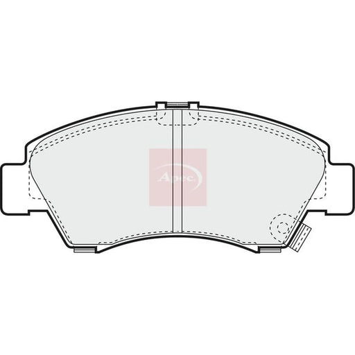 Apec Front Brake Pad Set PAD816