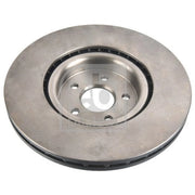 Febi 2 x Internally Vented Front Brake Discs 171492