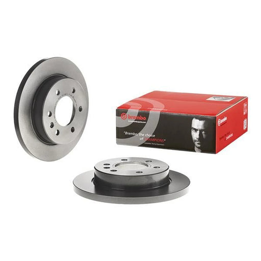 Brembo 2 x Solid Rear Brake Discs 08.D046.11
