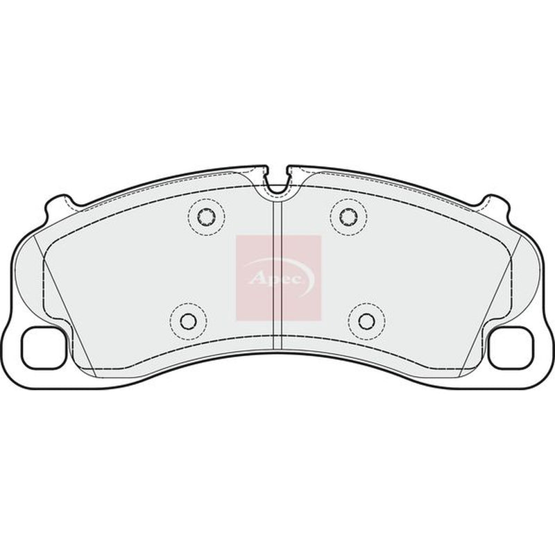 Apec Front Brake Pad Set PAD2021