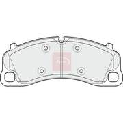 Apec Front Brake Pad Set PAD2021