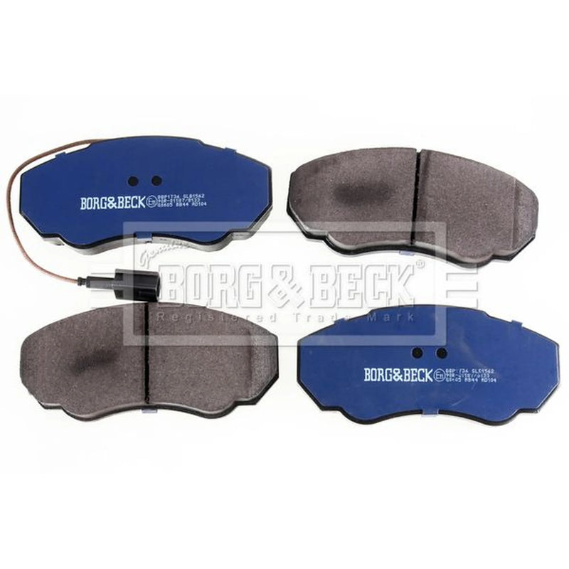 Borg & Beck 4 x Front Brake Pad Set BBP1736