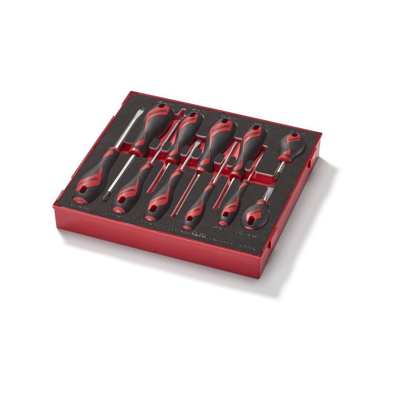 Teng Tools Screwdriver Set FOAM2 11 Pieces
