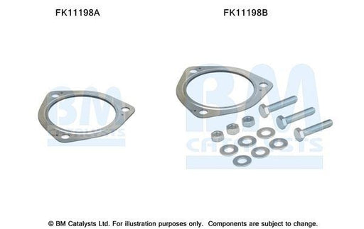 BM Catalysts FK11198A Soot/Particulate Filter Mounting Kit Fits Skoda Superb VW BM - Town Parts