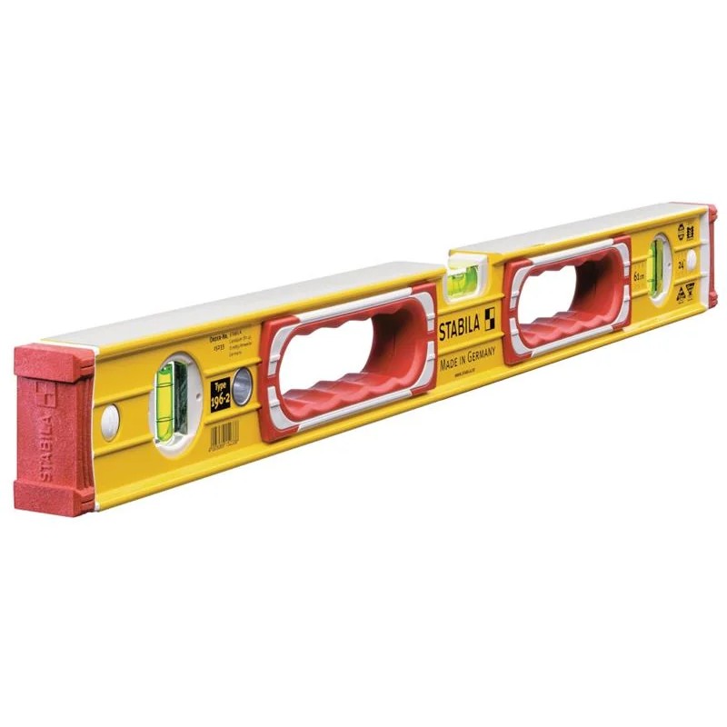 Stabila 196-2-60 Spirit Level 3 Vial 15233 60cm - 15233