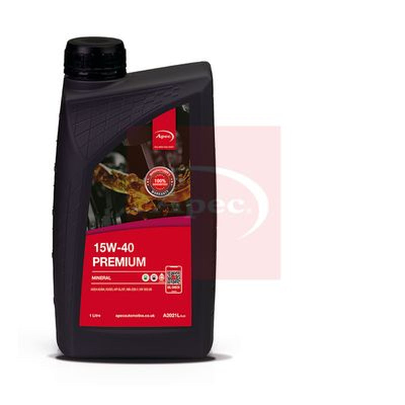 Apec Engine Oil 1L A3/B4 CF 15W-40 A2021L