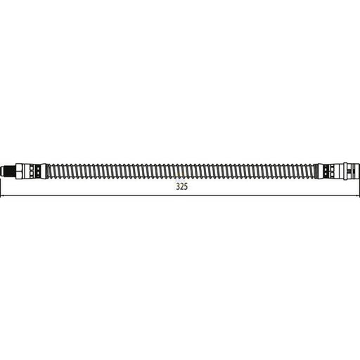 NAPA Brake Hydraulic Hose Line Rear NBH1150