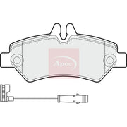 Apec Rear Brake Pad Set PAD1516