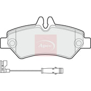 Apec Rear Brake Pad Set PAD1516