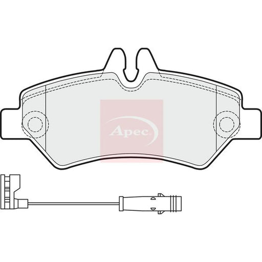 Apec Rear Brake Pad Set PAD1516