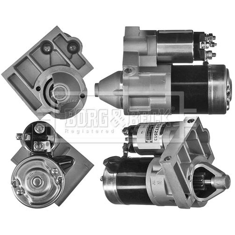 Borg & Beck Starter Motor 12V 1.2kW 10 Teeth BST2513