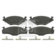 Febi Front Brake Pad Set 16005