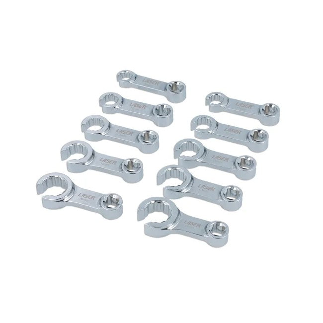 Laser Tools Flare Nut Torque Adaptor Set 3/8"D 10pc - PL