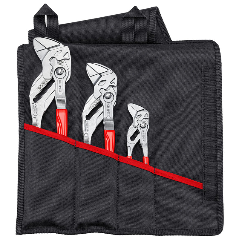 KNIPEX Pliers Wrench Set, 3 Piece, 125-300mm