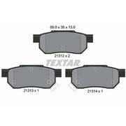 Textar Rear Brake Pad Set 2131201