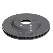 Juratek 2 x Perforated/Vented Front Brake Discs MER334
