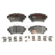 Borg & Beck 4 x Rear Brake Pad Set BBP2916