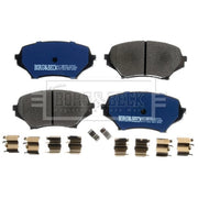 Borg & Beck 4 x Front Brake Pad Set BBP2075