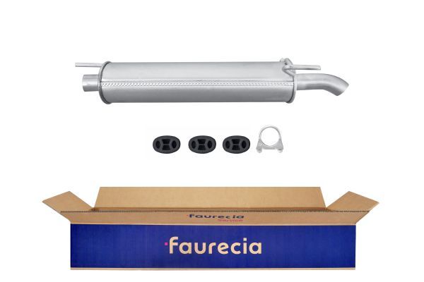Hella 8LD 366 031-031 Rear Muffler