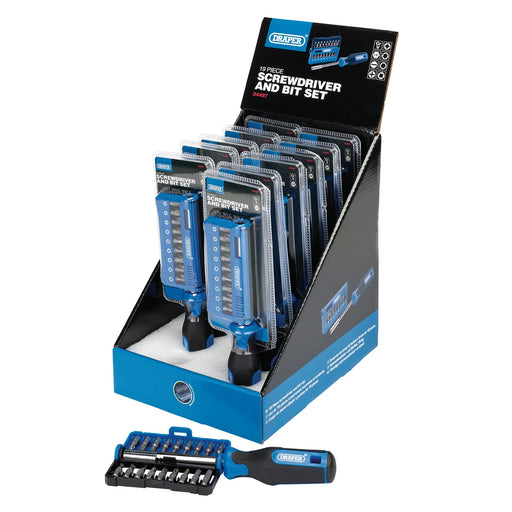 Draper Screwdriver and Bit Set 19 Piece