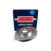 Borg & Beck 2 x Vented Front Brake Discs BBD6193S