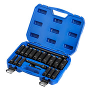 Draper Metric Deep Impact Socket Set 19 Piece 1/2" Sq. Dr.
