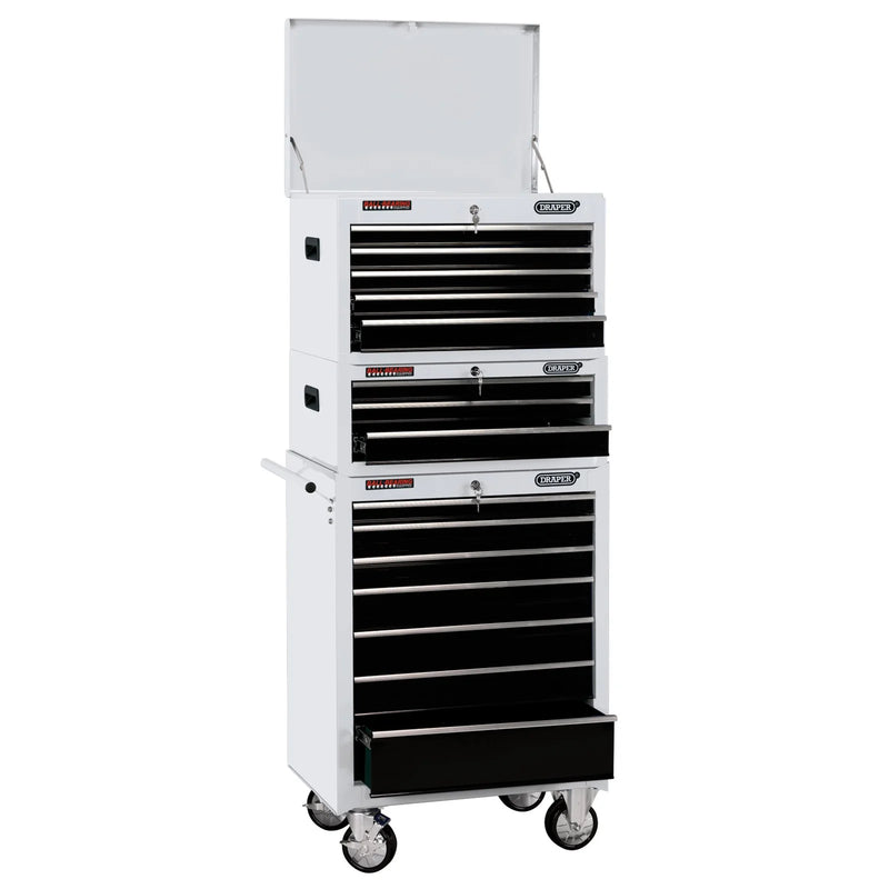 Draper Expert Tool Chest and Roller Cabinet, 15 Drawer, 26"