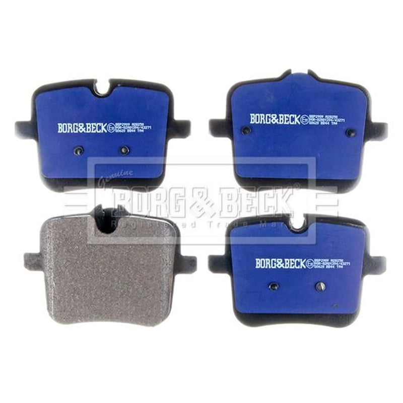 Borg & Beck 4 x Rear Brake Pad Set BBP2909