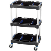 Draper Utility Cart 3 Tier with Lockable Wheels