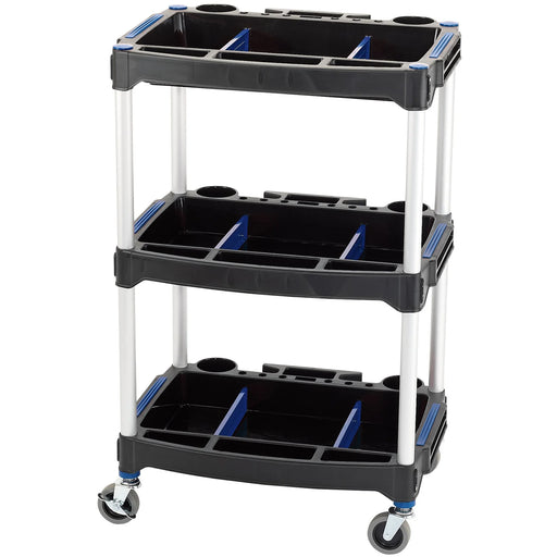 Draper Utility Cart 3 Tier with Lockable Wheels