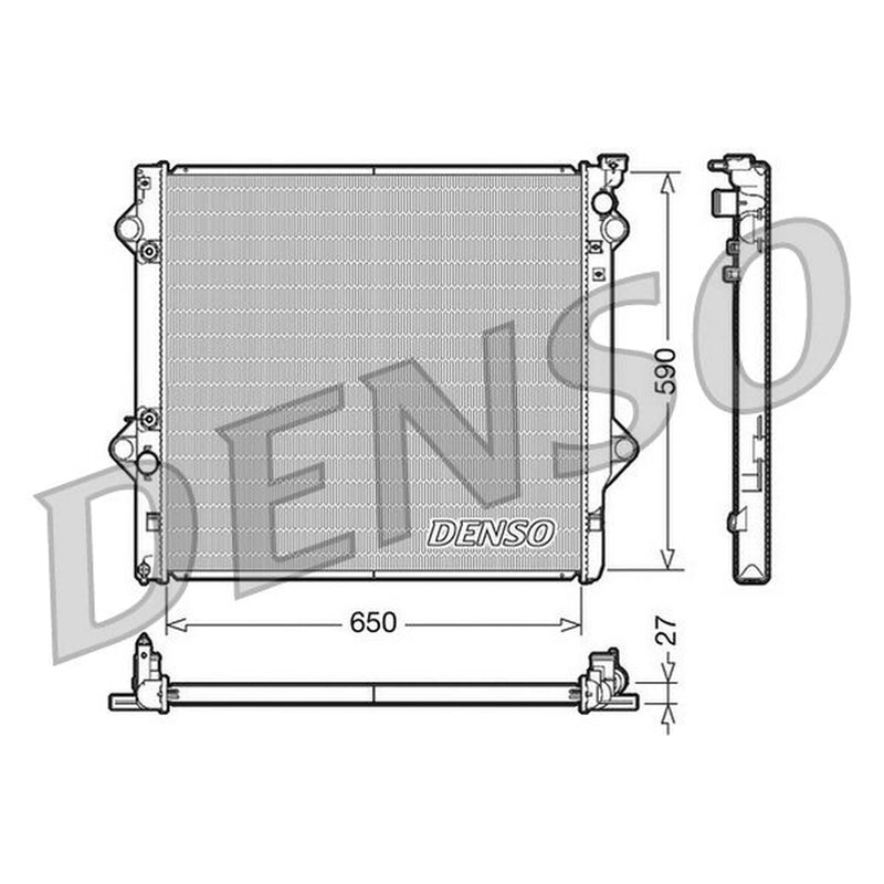 Denso Engine Radiator DRM50047
