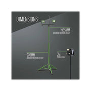 Lighthouse 4000 Lumen Twin Site Light 36W 240V - AST8615X2