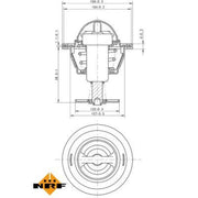 NRF Thermostat,Coolant 725083