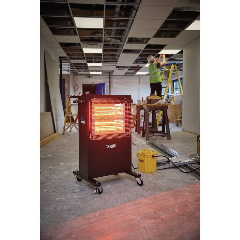 Draper Infrared Cabinet Heater 2.4kW 110V IRH2400