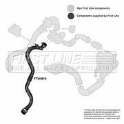 First Line Intercooler Turbo Charge Air Hose FTH1614