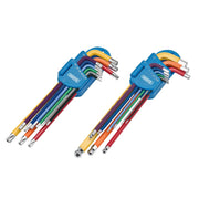Draper TX-STAR® Hex Key Set 2 x 9 Piece Long Arm