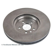 Blue Print 2 x Internally Vented Front Brake Discs ADJ134373