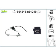 Valeo Electric Window Regulator Lifter Left Front 861218