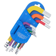 Draper Expert Hex Key Set, Metric Short Arm, 9 Piece