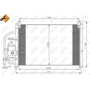 NRF Air Conditioning Condenser 35393