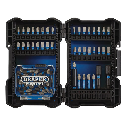 Draper Expert Impact Screwdriver Bit Set, 65 Piece